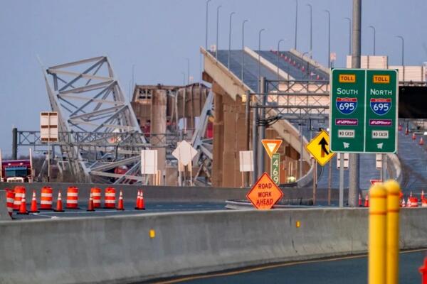 policía no encuentra signos de terrorismo en derrumbe del puente en Baltimore (Foto: fuente externa)