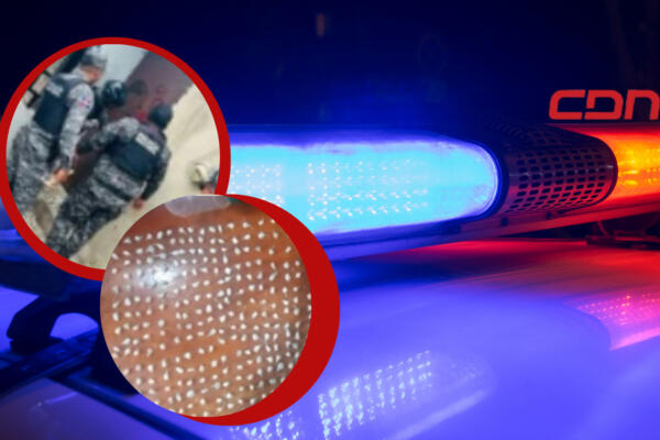 Policía preventiva ocupa 717 porciones de drogas. (Foto: CDN Digital)