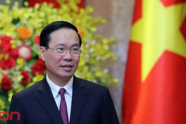 El presidente de Vietnam, Vo Van Thuong. Foto: CDN Digital
