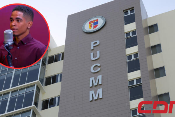 Carlos Daniel, el estudiante de la Pucmm señalado de supuestamente acosar a una compañera de estudios. Foto: CDN Digital 