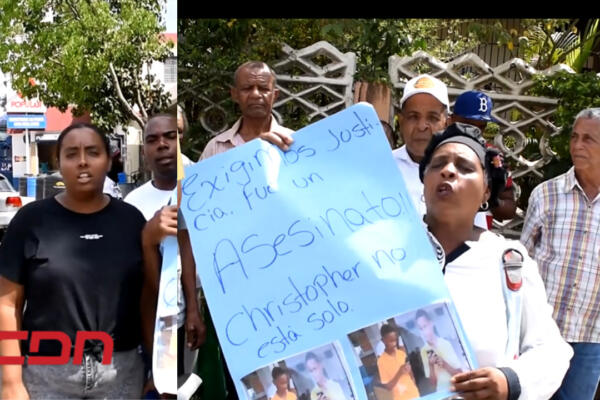 Exigen justicia por adolescente encontrado muerto en río en Villa Altagracia. Foto CDN Digital