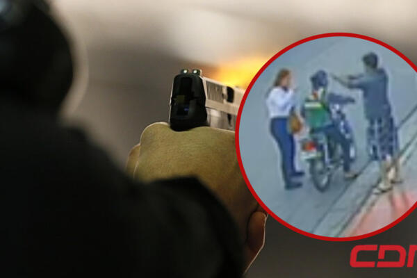 El hecho quedo captado en cámara de seguridad. (Foto: CDN Digital) 
