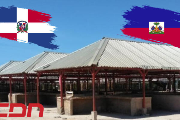 Fachada del mercado binacional entre Pedernales y Anse-à-Pitre. Foto: CDN Digital 