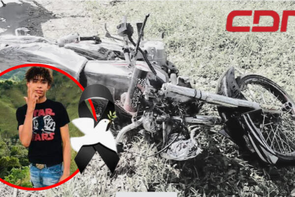 Yefry Hernández, joven que perdió la vida, presuntamente en carrera clandestina. Foto CDN Digital
