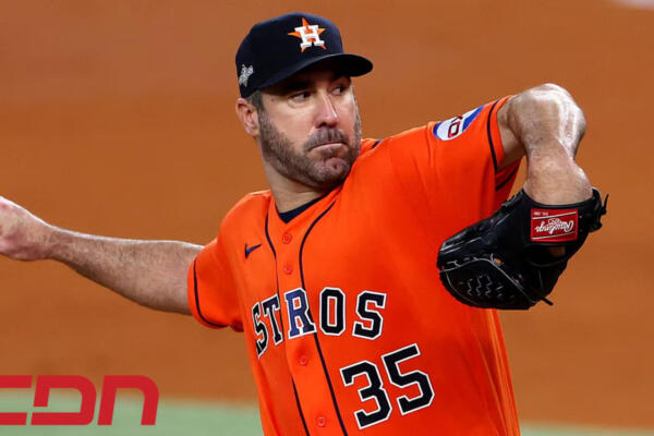 El beisbolista estadounidense, Justin Verlander. Foto: CDN Digital 