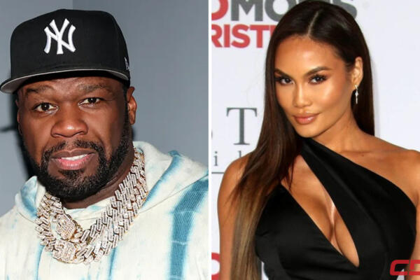 El rapero y compositor 50 Cent y la actriz y modelo Daphne Joy. Foto: CDN Digital
