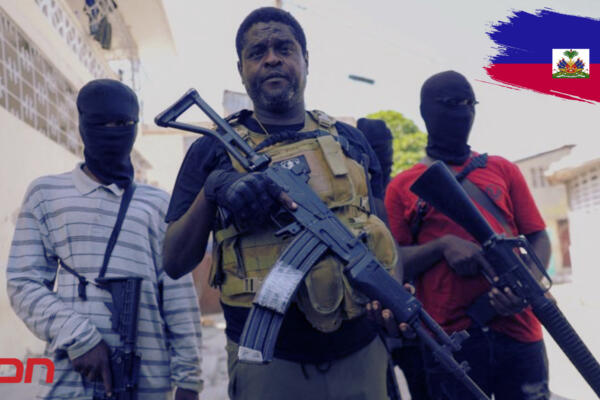 El líder de G9, Jimmy Chérizier, alias ‘Barbecue’. Foto: CDN Digital
