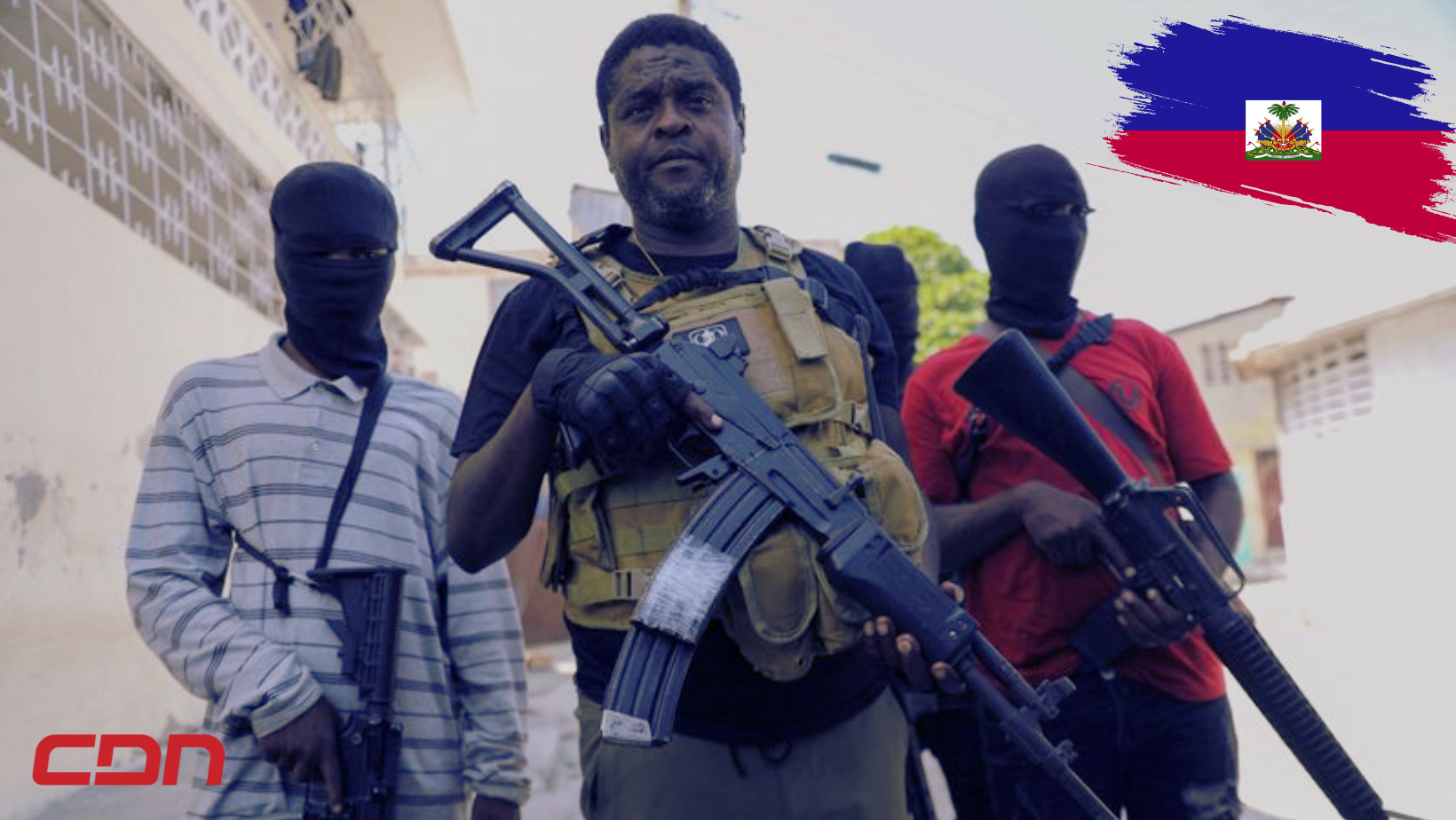 El líder de G9, Jimmy Chérizier, alias ‘Barbecue’. Foto: CDN Digital