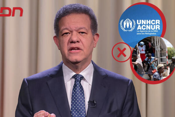 Leonel rechaza solicitud de Acnur de otorgar estatus de refugiados a haitianos
