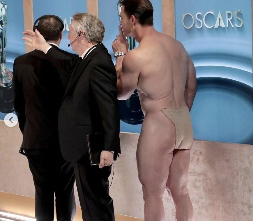 Lo que no se vio del desnudo de John Cena en los Oscars 2024