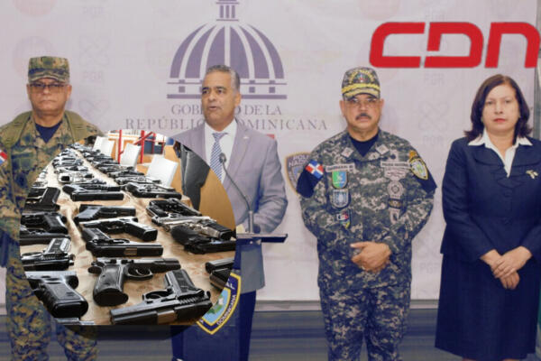 Operatividad contra el delito y la violencia logra sacar de las calles cerca de 2,000 armas de fuego en los últimos cuatro meses