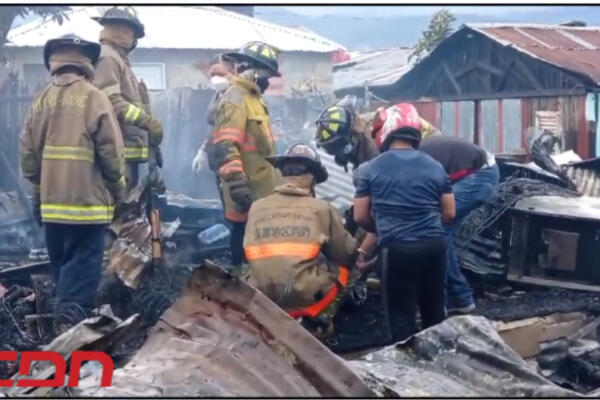 Muere niño de dos años durante un incendio en Constanza
