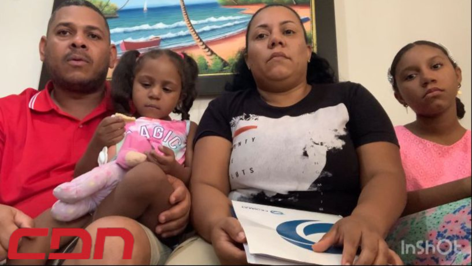 Familia pide ayuda para cirugía a niña que padece atresia pulmonar