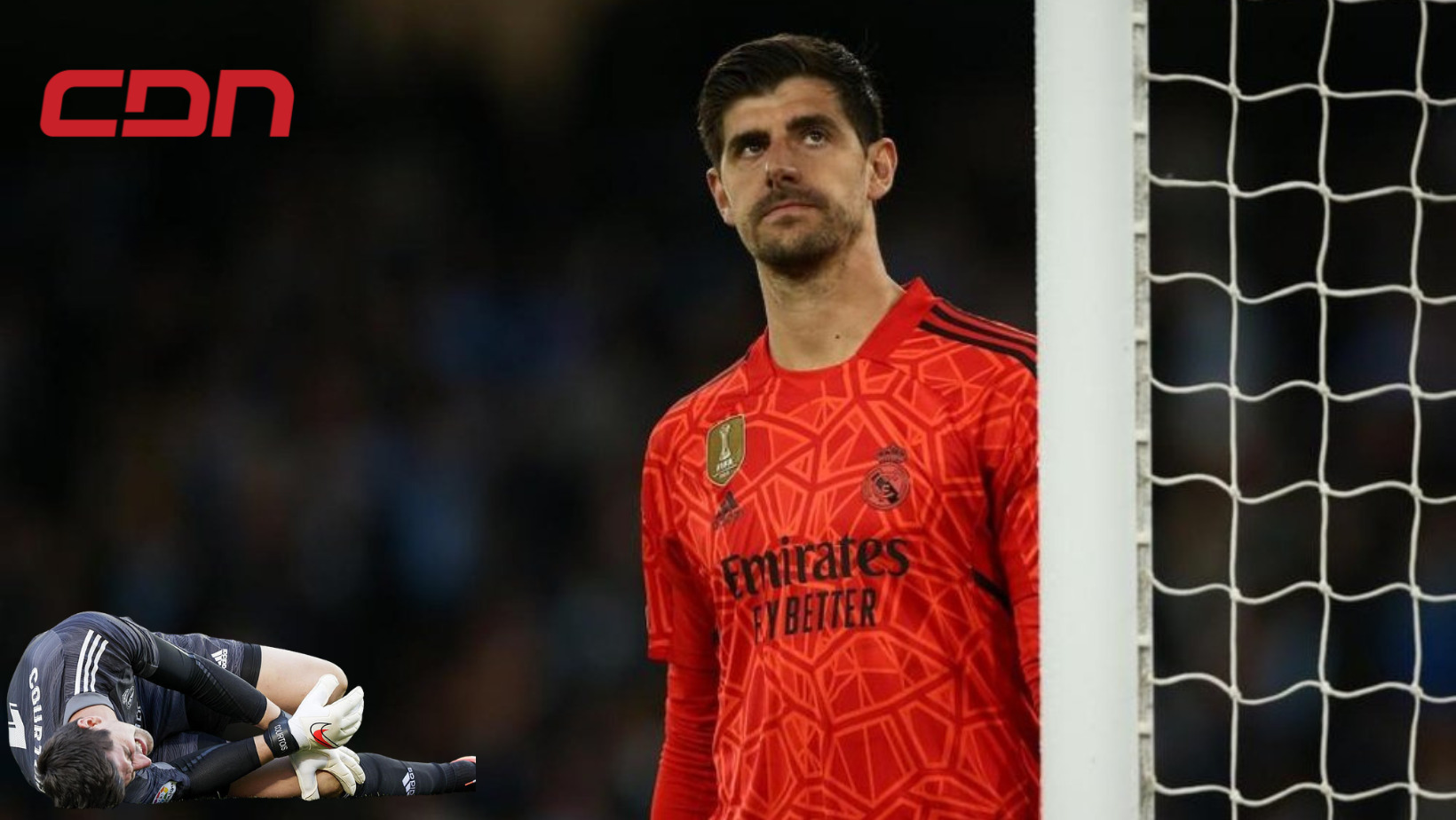 ¿Thibaut Courtois lesionado otra vez?
