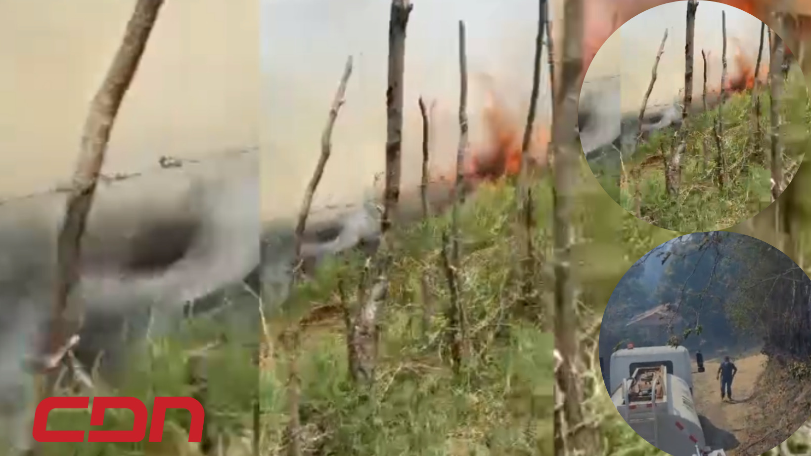Se producen varios incendios en La Vega