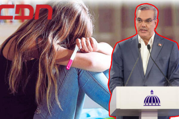 Presidente Abinader destaca embarazos en adolescentes disminuyeron casi nueve mil casos. Foto CDN Digital