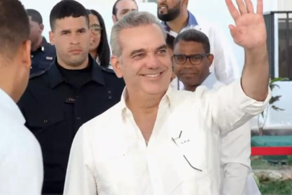 Presidente Luis Abinader. Foto: CDN digital. 