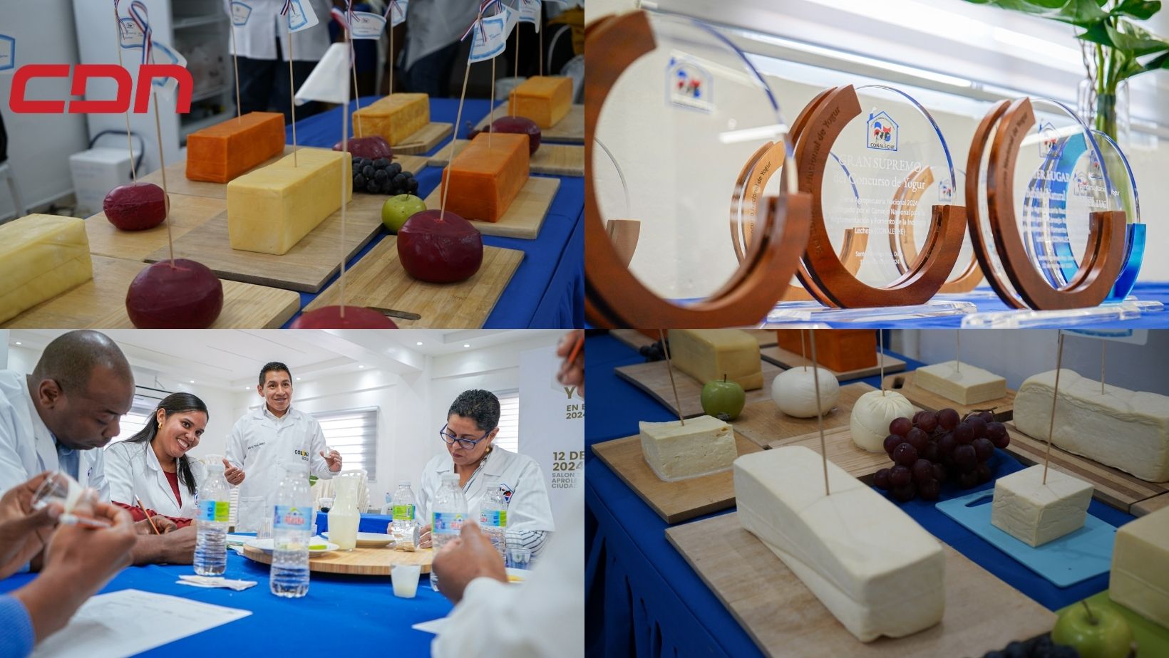 Sexto concurso de quesos y el tercero de yogur. Foto: Fuente CDN Digital