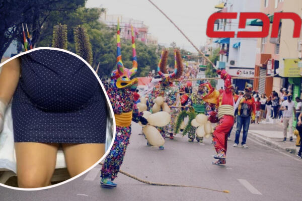 Practican cesárea a mujer embarazada que resultó con quemaduras luego de incidente en Carnaval de Salcedo. Foto CDN Digital 