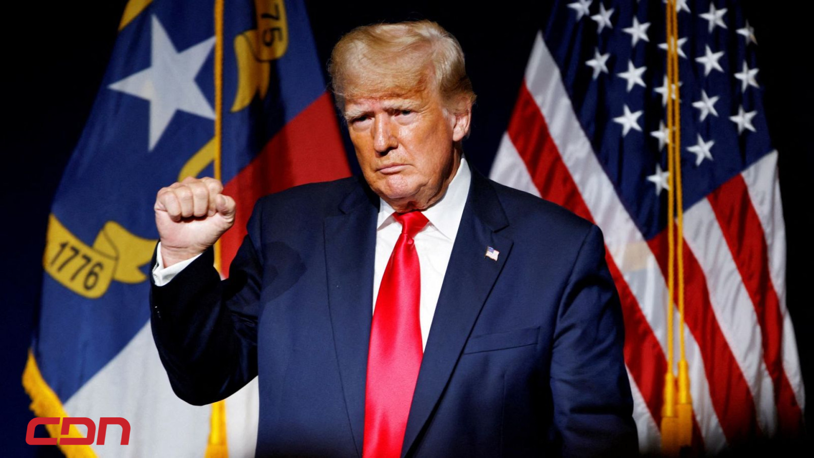 El presidente 45º. de los Estados Unidos, Donald Trump. Foto: CDN digital