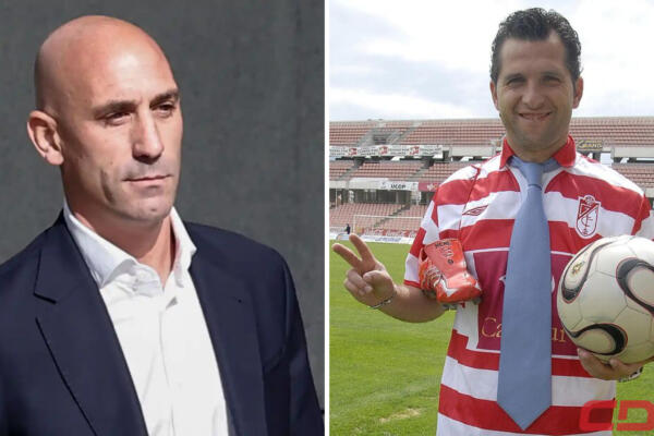El expresidente de la RFEF, Luis Rubiales y su amigo Francisco Javier Martín Alcaide, alias Nene. Foto: CDN Digital