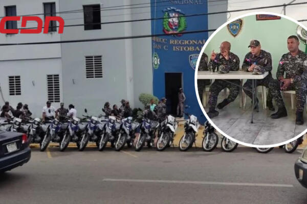 Más de 500 agentes en Semana Santa en San Cristóbal. Foto CDN Digital