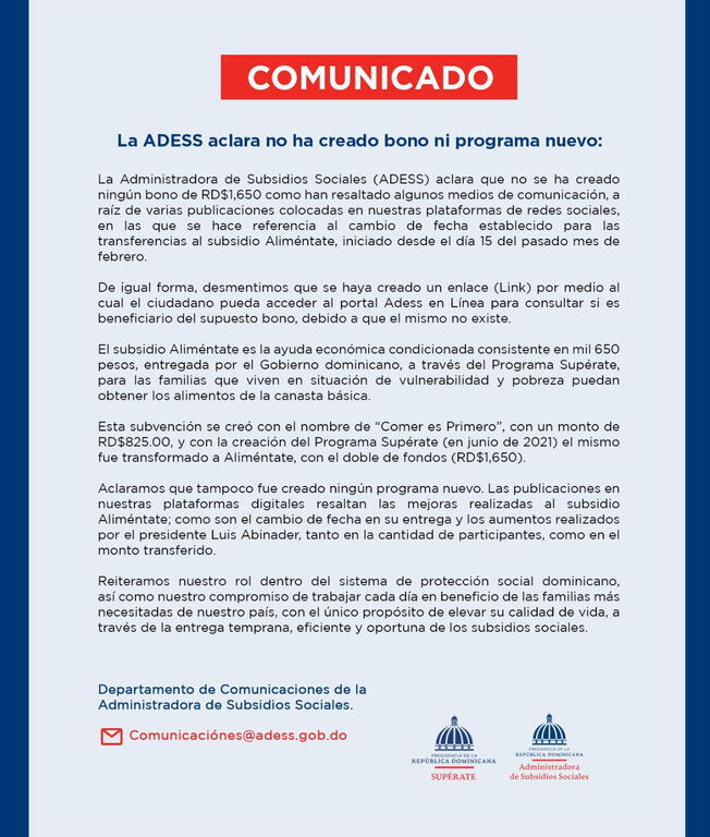 La adquisición de alimentos con el bono solo se realiza en los establecimientos comerciales que forman parte de la Red de Abastecimiento Social (RAS). Foto: Adess.