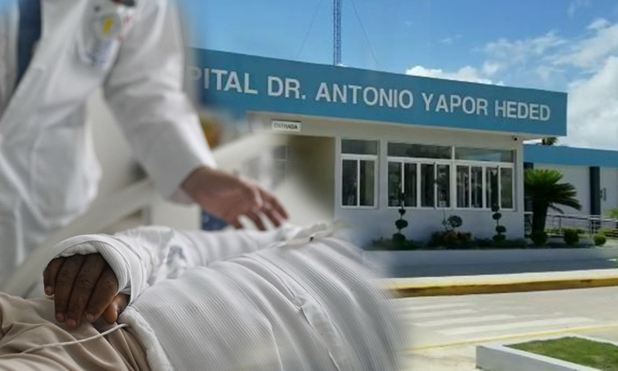 El niño se encuentra en el área de emergencia del Hospital Antonio Yapor Heded