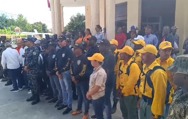 Autoridades de Dajabón pone en marcha operativo semana santa 2024. (Foto: fuente externa)