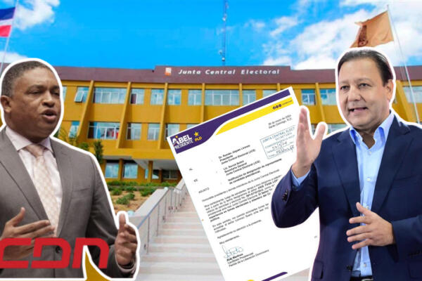 Abel Martínez designa a Yván Lorenzo como su representante ante la Junta Central Electoral (JCE). Foto CDN Digital
