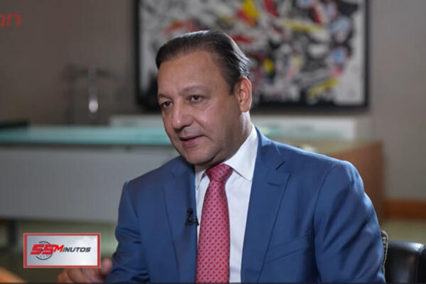 Abel Martinez, candidato presidencial por el PLD en el programa 