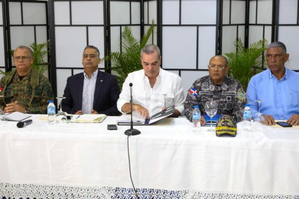 Abinader encabeza reunión de Plan de Seguridad Ciudadana