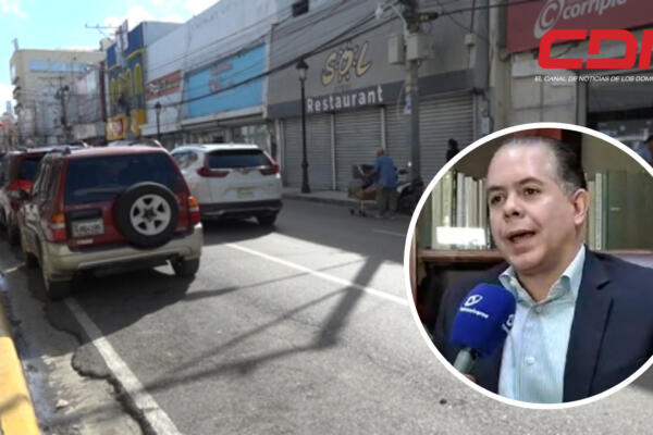José Octavio Reynoso , Asociación de Comerciantes del Centro Histórico de Santiago (Asecensa). Foto CDN Digital