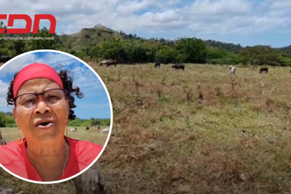 Mercedes Chávez, quien denuncia apropiación de terrenos en Punta Rucia. Foto CDN Digital