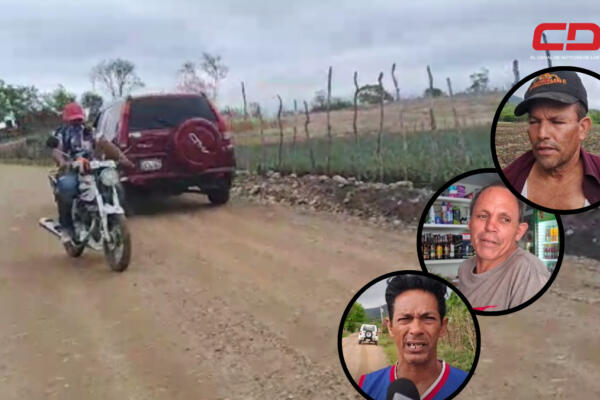Residentes de la Finca de Áciba se quejan del mal estado de sus calles y piden soluciones. Foto CDN Digital