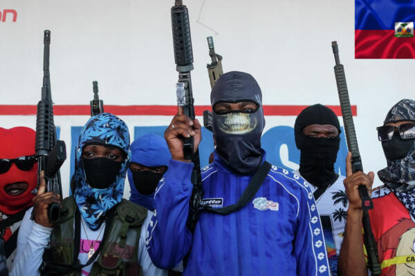 Haití, un país azotado por el control de las bandas armadas. Foto: Fuente externa