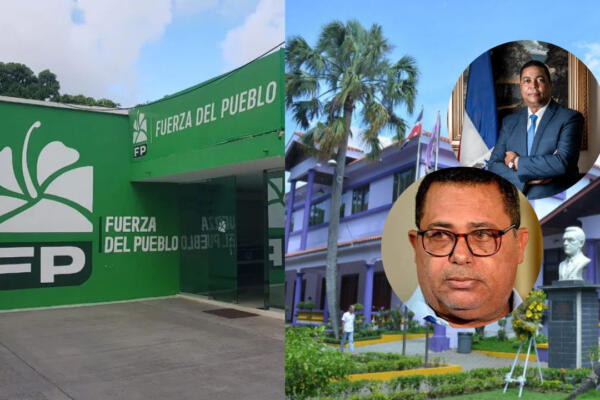 Waldys Taveras, municipalista y Victor D'Aza, presidente de la Liga Municipal Dominicana (LMD) critican el no uso de la regla de oro por parte del PLD Y FP. Foto: CDN Digital
