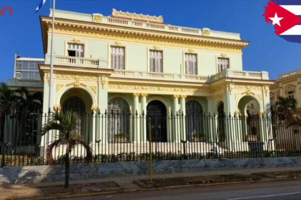 Fachada de la Cancillería cubana. Foto: Fuente externa