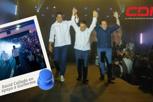 David Collado junto a Guillermo Moreno en acto multitudinario. Foto CDN Digital