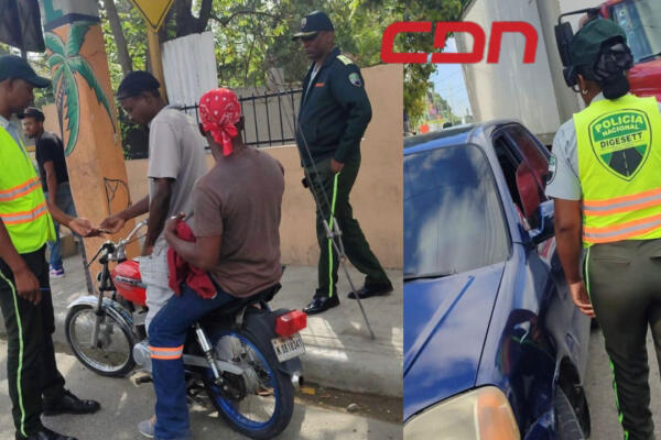 Digesett realiza operativo de prevención y control vehicular en Haina 