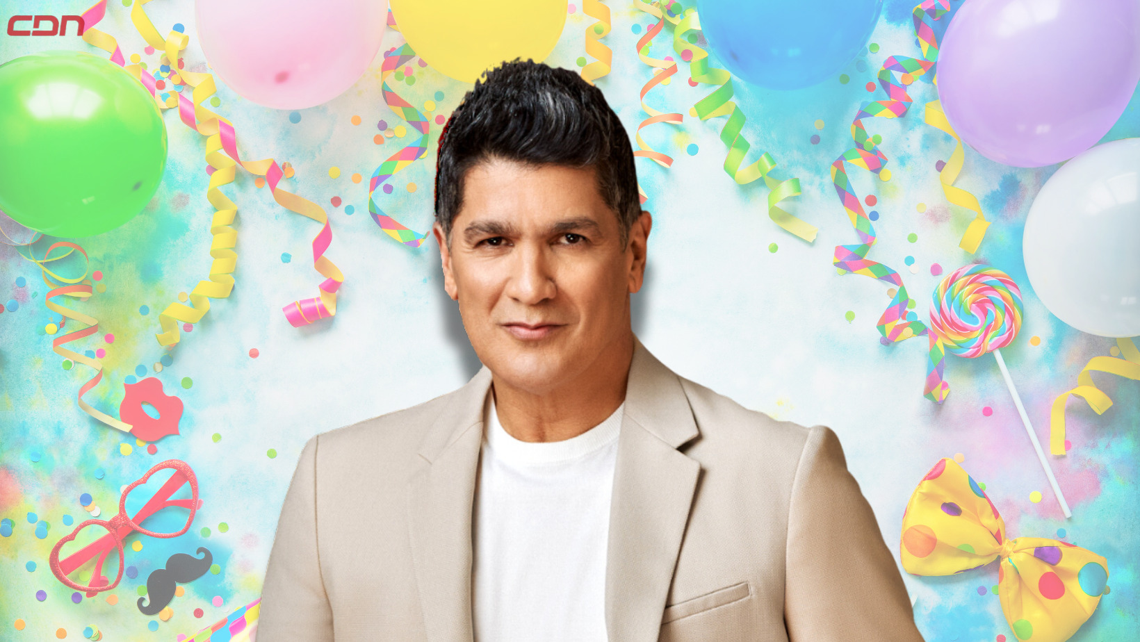 “El galán del merengue”, Eddy Herrera, está de cumpleaños. Foto: CDN Digital