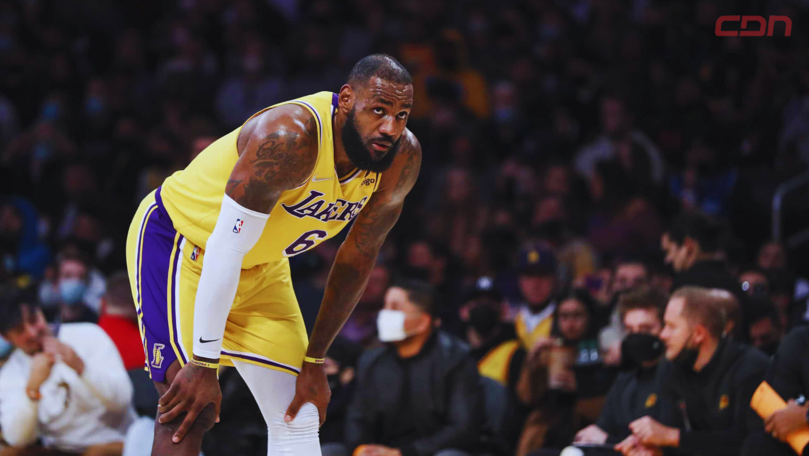 El jugador de baloncesto estadounidense, LeBron James. Foto: Fuente externa