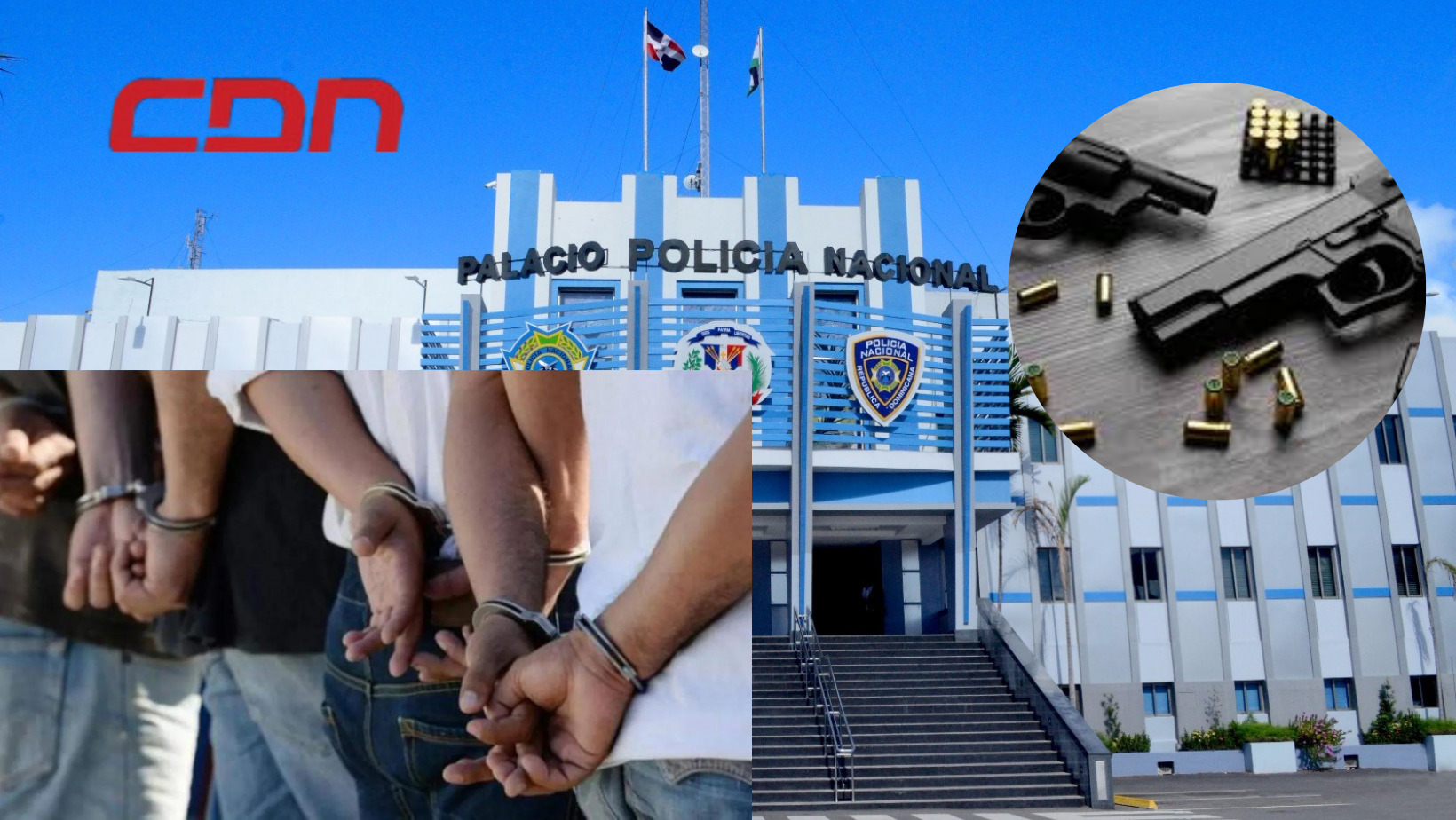 De igual forma, dijo que recuperaron cuatro armas de fuego y un vehículo. Fotos CDN