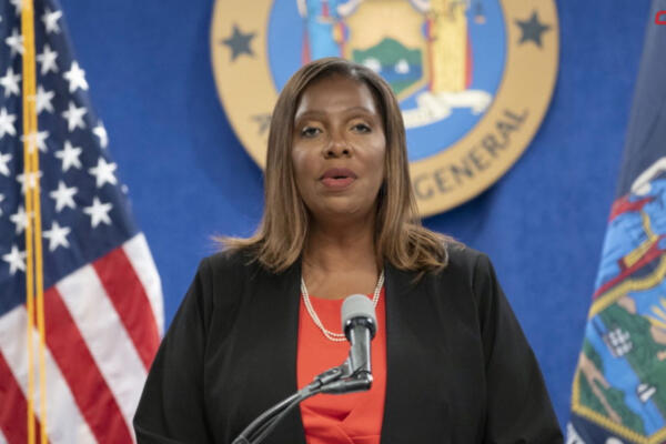 La fiscal general de Nueva York, Letitia James. Foto: Fuente externa 