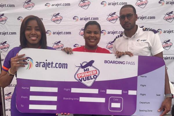 Ganadores del programa de responsabilidad social mi primer vuelo
Foto: Fuente externa