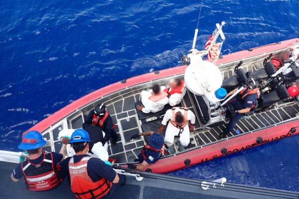 Embarcación captura por Guardia Costera de Puerto Rico
Foto: Fuente externa