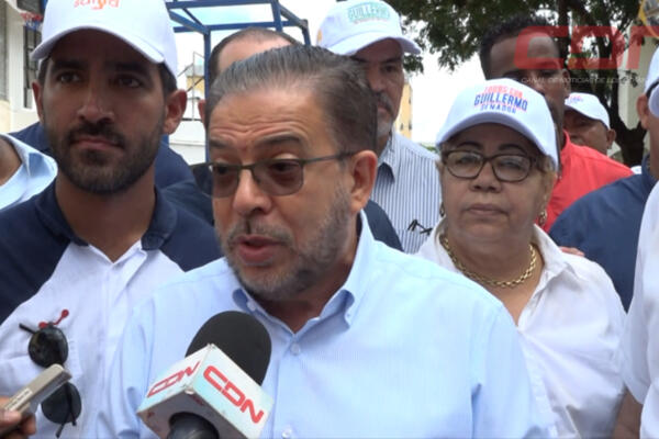 Guillermo Moreno, candidato a senador por el Distrito Nacional. Foto: CDN Digital.