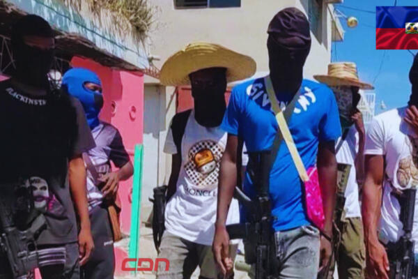 Las bandas armadas mantienen en zozobra a Haití. Foto: CDN Digital