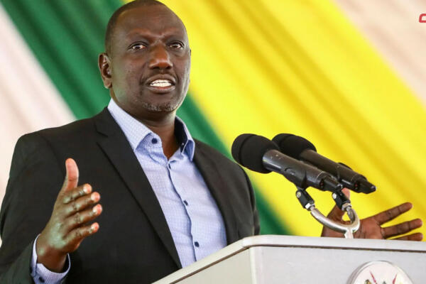 El presidente de Kenia, William Ruto. Foto: Fuente externa