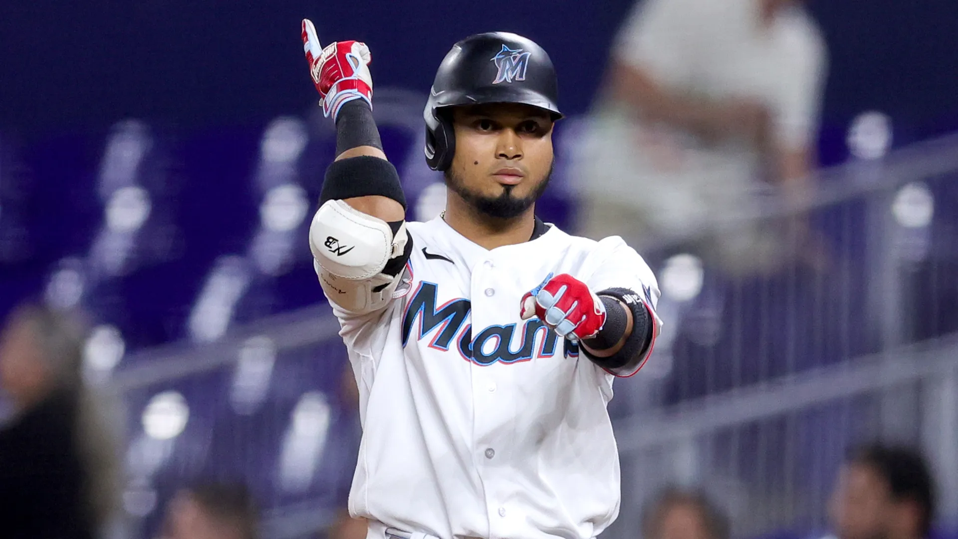 Luis Arráez motorizó ofensiva de los Marlins en triunfo ante Gigantes